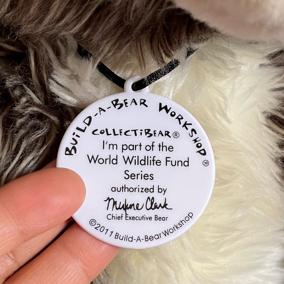 Stuffed Animal Dog Doll Toy Build-A-Bear Work Shop COLLECTiBEAR WWF EUC - Picture 8 of 10